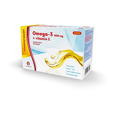 

Galmed Omega-3 forte 1000mg+vitamin E 180 tobolek