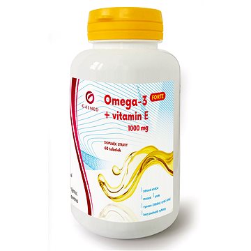 

Galmed Omega-3 forte 1000mg+vitamin E 60 tobolek