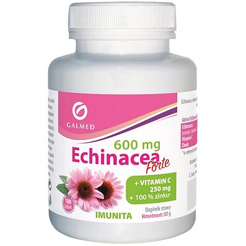 

Galmed Echinacea forte 600 mg + Vit.C+Zinek, 100 tablet
