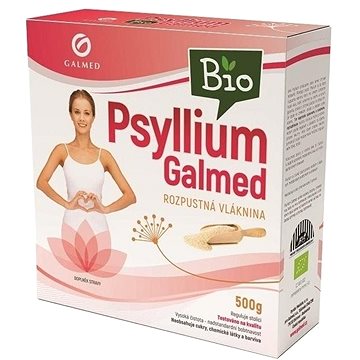 

Galmed Psyllium BIO indická rozpustná vláknina 500 g