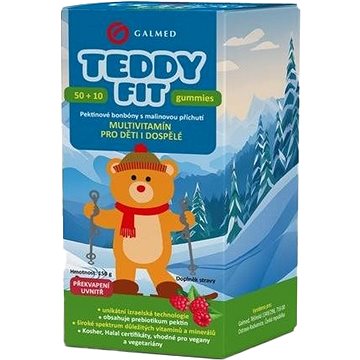 

Galmed TeddyFit gummies 50 + 10 ks Lyžař