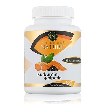 

Golden Nature Kurkumin 95% + Piperin 100 cps.