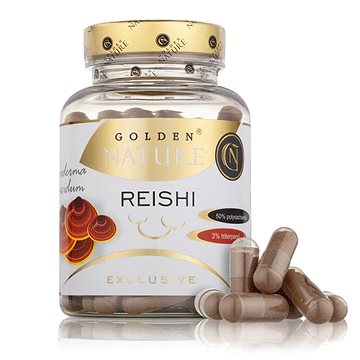 

Golden Nature Exclusive Reishi 50% polysacharidů 100 cps.