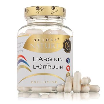 

Golden Nature Exclusive Arginin + Citrulin 100 cps.