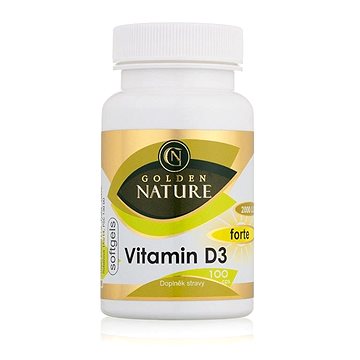 

Golden Nature Vitamin D3 2000 I.U. softgel 100 cps.