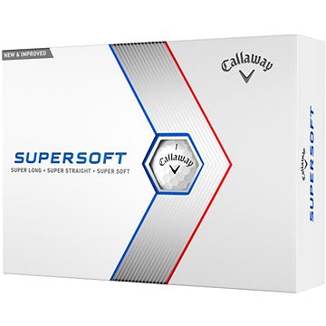 

Callaway Supersoft míčky, 12ks bílé