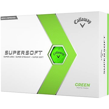 

Callaway Supersoft míčky Matte, 12ks zelené