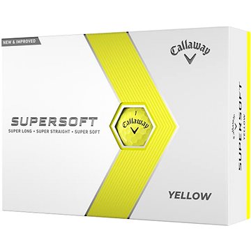 

Callaway Supersoft míčky, žluté, 12ks