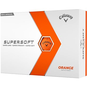 

Callaway Supersoft míčky Matte, 12ks oranžové
