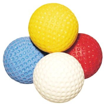 

Vroubkovaný míč na minigolf, 3ks