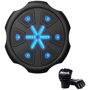 

Gordon G856 Elektronický boxovací nástěnný terč s rukavicemi, Bluetooth, černý