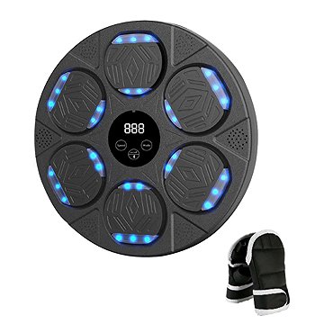 

Gordon G860 Elektronický boxovací nástěnný terč s rukavicemi, Bluetooth, černý