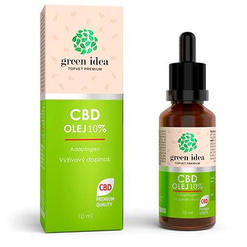 

GREEN IDEA CBD olej 10 % 10 ml