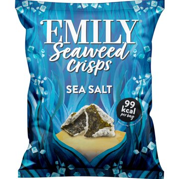 

Emily Křupavé mořské řasy, mořská sůl 18 g