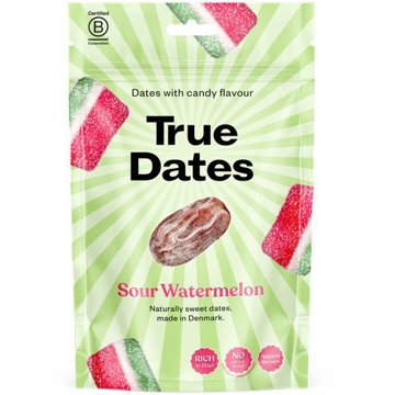 

True Dates Datle s příchutí kyselý meloun 100 g