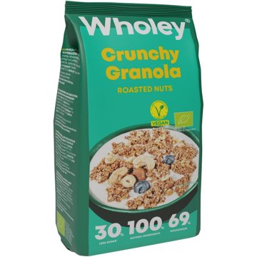 

Wholey Křupavá granola s praženými ořechy BIO 300 g