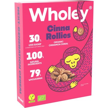 

Wholey Cinna rollies cereálie BIO 275 g