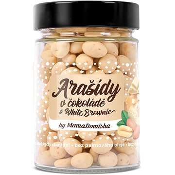 

GRIZLY Arašídy ve White Brownie by @mamadomisha 200 g