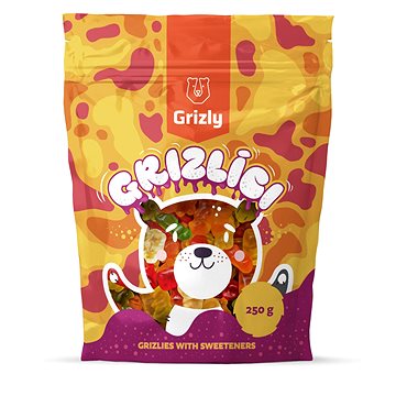 

GRIZLY Grizlíci se stévií XXL 250 g