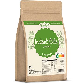 

GreenFood Nutrition Instant OATS, crushed, gluten-free 650 g