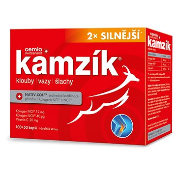 

Cemio Kamzík 2× silnější 100+50 kapslí