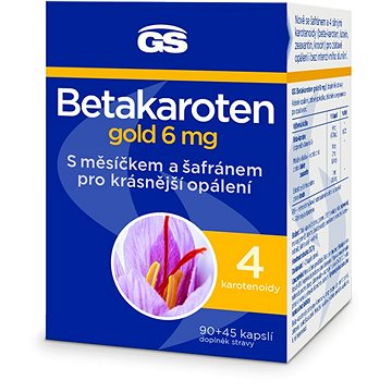 

GS Betakaroten gold 6 mg, 90+45 kapslí