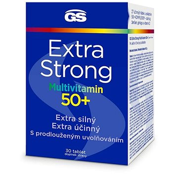 

GS Extra Strong Multivitamin 50+, 30 tablet