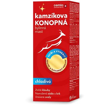 

Cemio Kamzíkova konopná mast chladivá 200 ml + soutěž