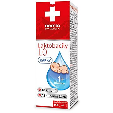 

Cemio Laktobacily 10 kapky 10 ml