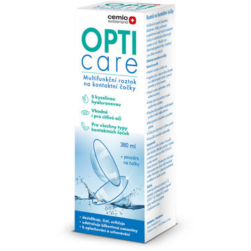 

Cemio Opti care multifunkční roztok na kontaktní čočky, 380 ml