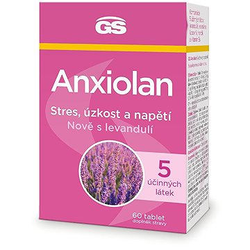 

GS Anxiolan s levadulí, 60 tablet