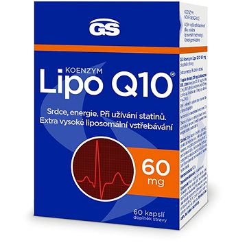 

GS Koenzym Lipo Q10 60 mg, 60 kapslí