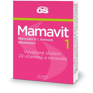 

GS Mamavit 1 Plánování a 1. trimestr, 30 tablet