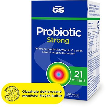 

GS Probiotic Strong, 120 kapslí
