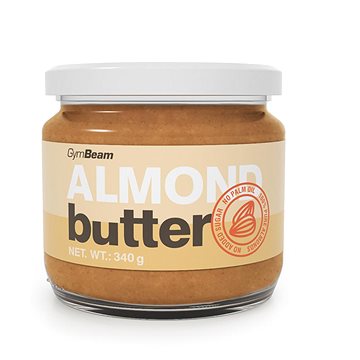 

Gymbeam Mandlové máslo 100% 340g