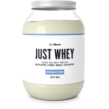

GymBeam Protein Just Whey 1000 g, white chocolate coconut