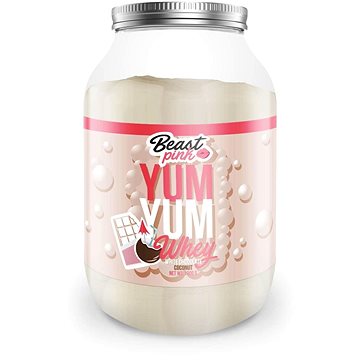 

BeastPink Yum Yum Whey Protein 1000 g, white chocolate coconut