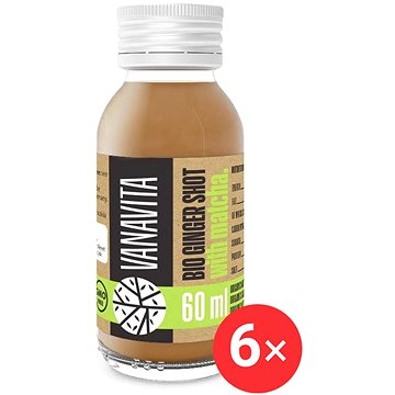 

VanaVita Bio Ginger shot with matcha, 6 x 60 ml