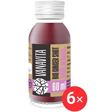 

VanaVita Bio Ginger shot with aronia, 6 x 60 ml