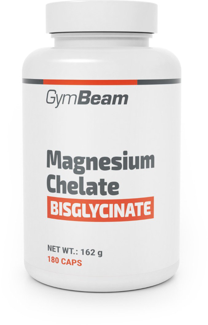 

GymBeam Hořčík chelát (bisglycinát) 180 kapslí