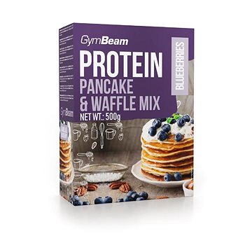 

GymBeam Pancake & Waffle Mix, blueberries