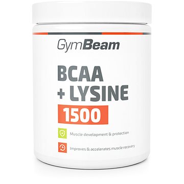 

GymBeam BCAA 1500 + Lysine, 300 tab