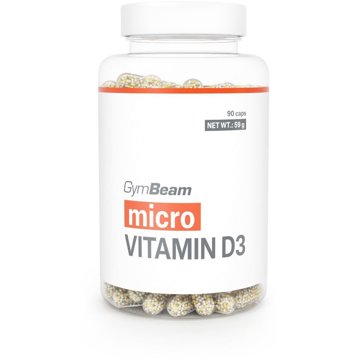 

GymBeam Mikro Vitamín D3 90 kapslí