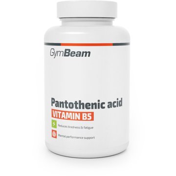 

GymBeam Kyselina pantotenová (vitamin B5) 60 kapslí