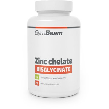 

GymBeam Zinek chelát (bisglycinát) 180 kapslí