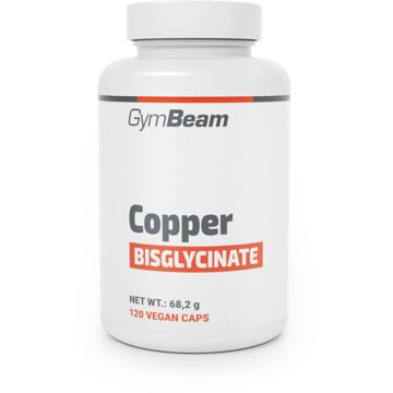 

GymBeam Bisglycinát měďnatý 120 kapslí