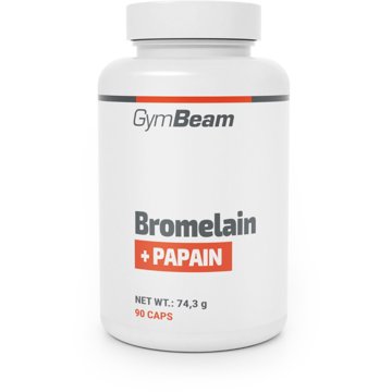 

GymBeam Bromelain Papain 90 kapslí