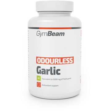 

GymBeam Dearomatizovaný česnek 120 kapslí