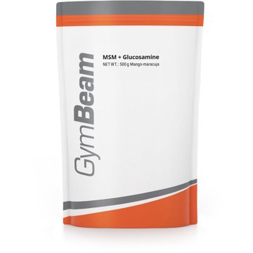 

GymBeam MSM + glukosamin mango marakuja 500 g