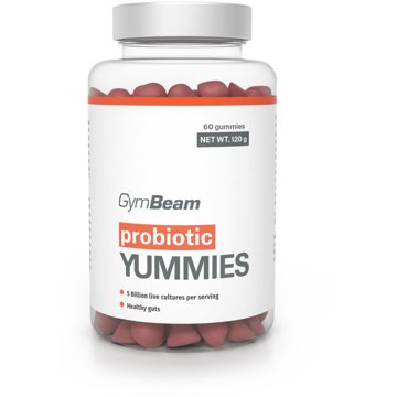 

GymBeam Probiotika Yummies třešeň 60 kapslí